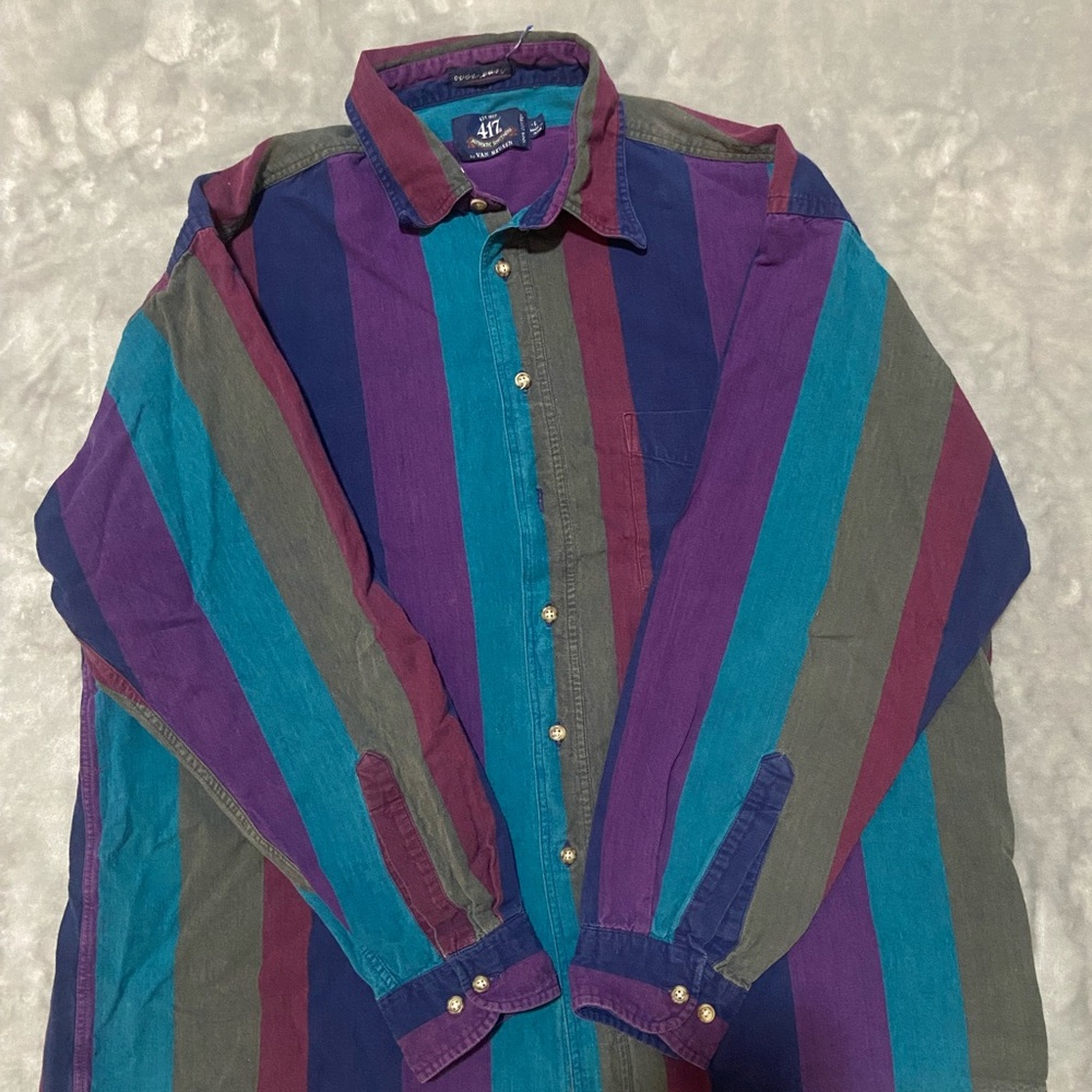 Vintage 417 by Van heusen long sleeve button down Size L